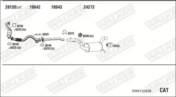 WALKER VWK133529