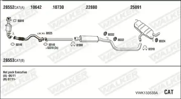 WALKER VWK133533A