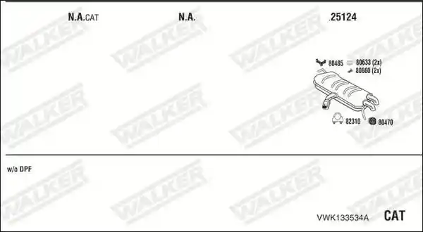 WALKER VWK133534A