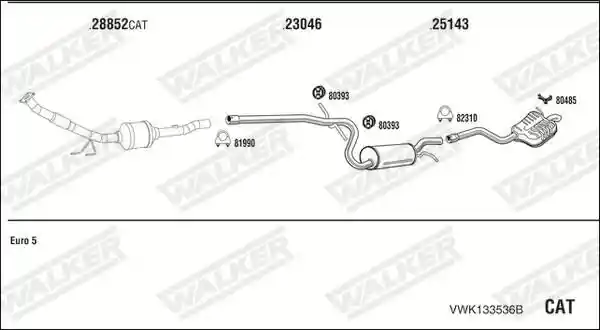 WALKER VWK133536B