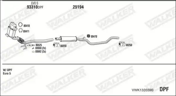 WALKER VWK133559B