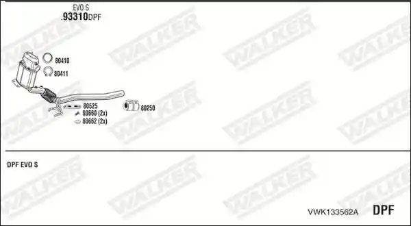 WALKER VWK133562A