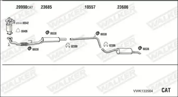 WALKER VWK133564