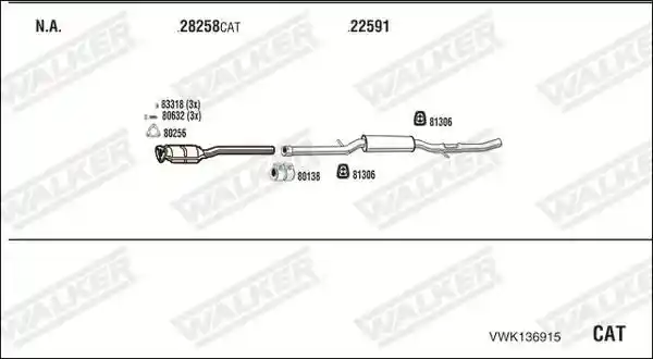 WALKER VWK136915