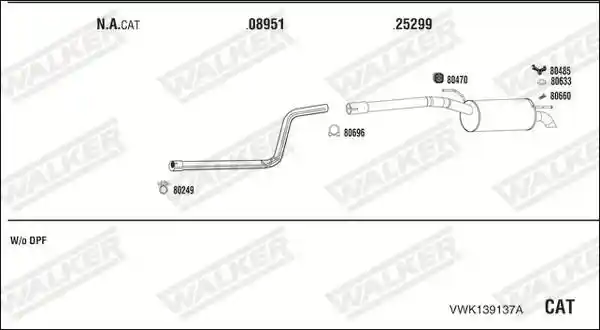WALKER VWK139137A