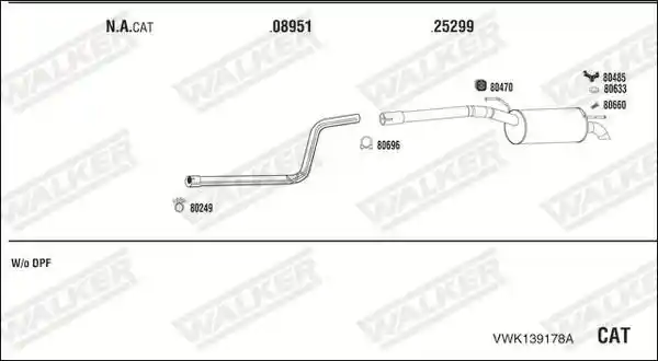 WALKER VWK139178A
