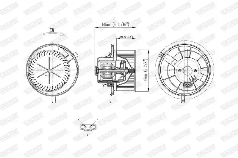 WALKER WBL01411