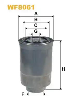 WIX FILTERS WF8061 WIX FILTERS WF8061