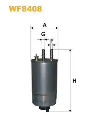 WIX FILTERS WF8408 WIX FILTERS WF8408