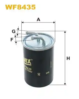 WIX FILTERS WF8435 WIX FILTERS WF8435