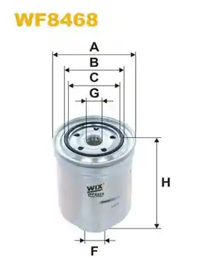WIX FILTERS WF8468 WIX FILTERS WF8468