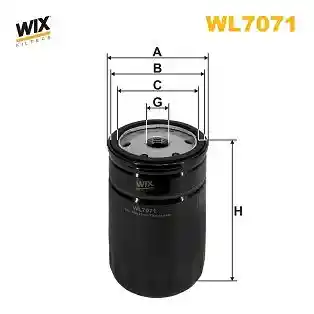 WIX FILTERS WL7071 WIX FILTERS WL7071