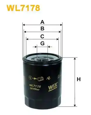WIX FILTERS WL7178 WIX FILTERS WL7178