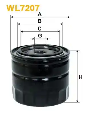WIX FILTERS WL7207 WIX FILTERS WL7207