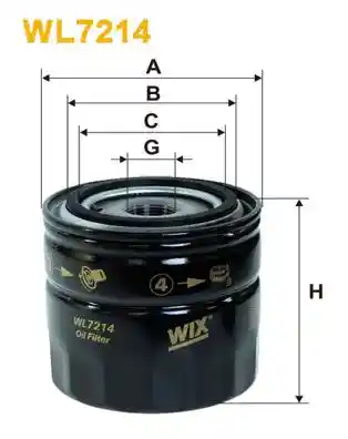 WIX FILTERS WL7214 WIX FILTERS WL7214