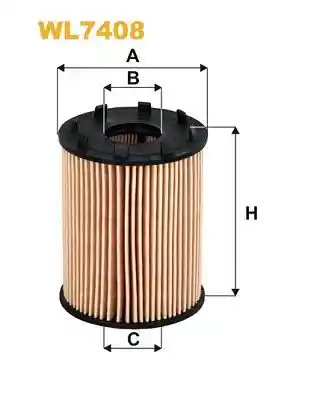 WIX FILTERS WL7408 WIX FILTERS WL7408