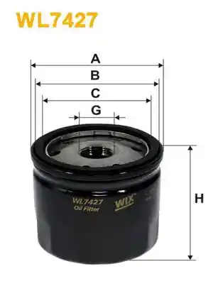 WIX FILTERS WL7427 WIX FILTERS WL7427
