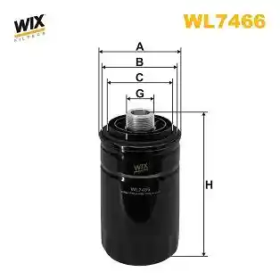 WIX FILTERS WL7466 WIX FILTERS WL7466