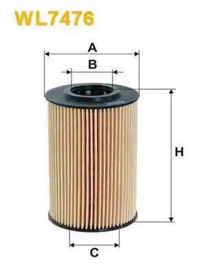 WIX FILTERS WL7476 WIX FILTERS WL7476