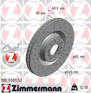 ZIMMERMANN 100.3301.52 ZIMMERMANN 100.3301.52