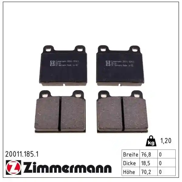 ZIMMERMANN 20011.185.1