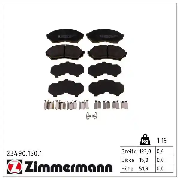 ZIMMERMANN 23490.150.1 ZIMMERMANN 23490.150.1