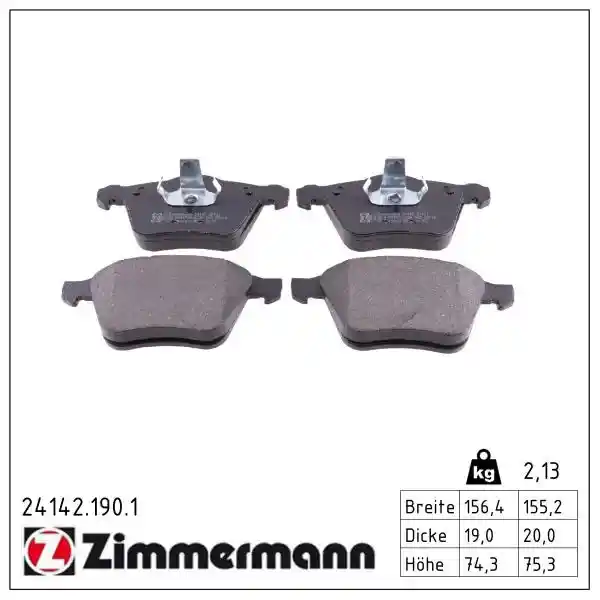 ZIMMERMANN 24142.190.1 ZIMMERMANN 24142.190.1