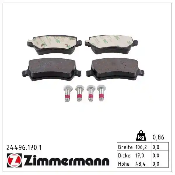 ZIMMERMANN 24496.170.1 ZIMMERMANN 24496.170.1