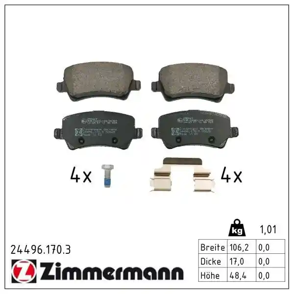 ZIMMERMANN 24496.170.3 ZIMMERMANN 24496.170.3