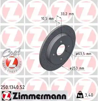 ZIMMERMANN 250.1340.52 ZIMMERMANN 250.1340.52