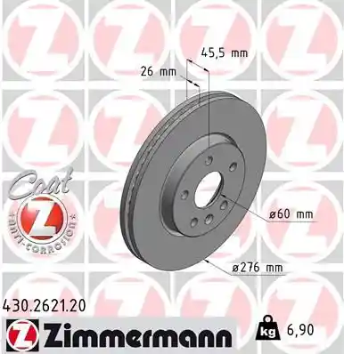 ZIMMERMANN 430.2621.20 ZIMMERMANN 430.2621.20