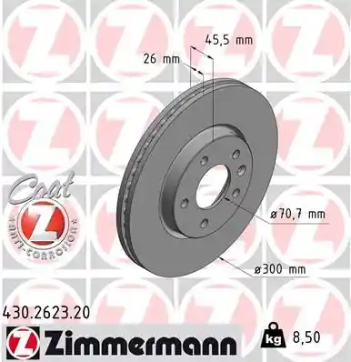 ZIMMERMANN 430.2623.20 ZIMMERMANN 430.2623.20
