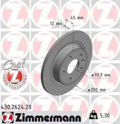 ZIMMERMANN 430.2624.20 ZIMMERMANN 430.2624.20