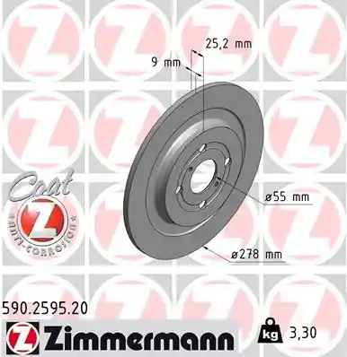 ZIMMERMANN 590.2595.20 ZIMMERMANN 590.2595.20