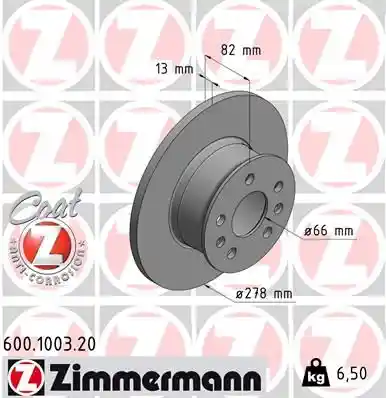 ZIMMERMANN 600.1003.20 ZIMMERMANN 600.1003.20